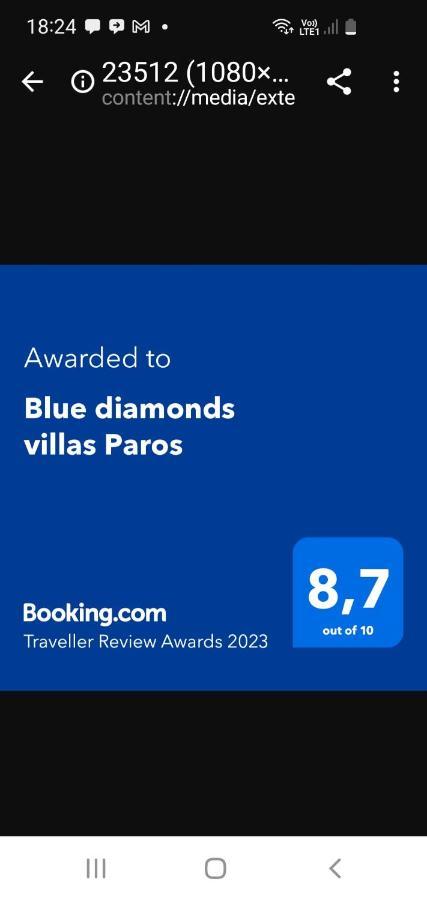 Blue Diamonds Paros * Pounda